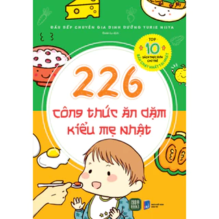 Sách - 226 Công Thức Ăn Dặm Kiểu Mẹ Nhật