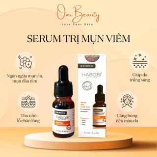 Serum 03 HABOBI Tinh Chất Giảm Mụn Kiềm Dầu Trắng Da Sẽ Khít Lỗ Chân Lông Chính Hãng 10ml - OMI Beauty