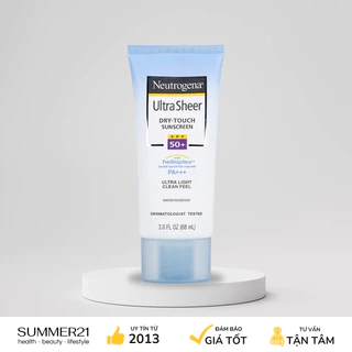 Kem chống nắng Neutrogena Ultra Sheer Dry-Touch Sunscreen 88ml