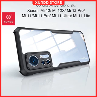 Ốp lưng XUNDD Xiaomi Mi 12/12X/12S / Mi 12 Pro / Mi 12S Pro/ Mi 11/ Mi 11 Pro/ Mi 11 Ultra/ Mi 11 Lite - Chống sốc