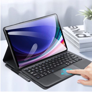 Bao da kèm bàn phím SamSung Galaxy Tab S9, Tab S9+ Plus chính hãng Dux Ducis có bàn di chuột TrackPad