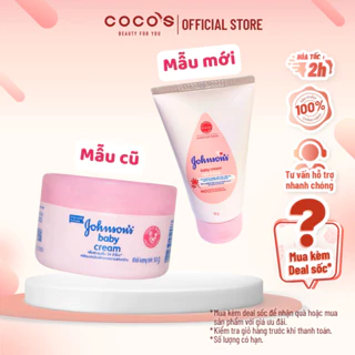 Kem Dưỡng Da Cấp Ẩm, Chống Nẻ Da Em Bé Johnson's Baby Cream 50g