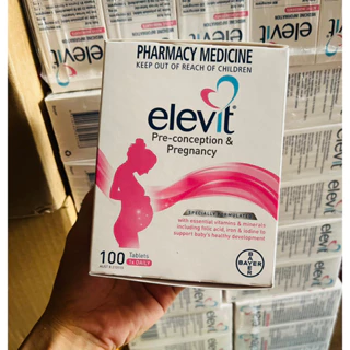 [Date 2025] Viên uống Vitamin Bầu Tổng Hợp ELEVIT 100 Viên_ Úc