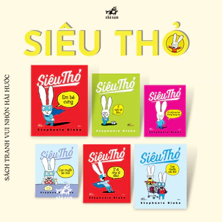 Sách - Bộ Siêu thỏ Nhã Nam