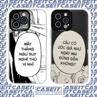 Ốp lưng iphone cạnh vuông Caseit Manga cutout meme hài hước aesthetic 8/8plus/x/xs/11/12/13/14/pro/max/plus/promax