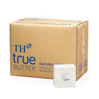 Bơ lạt tự nhiên TH True Butter 1kg (cắt từ thùng 25kg)