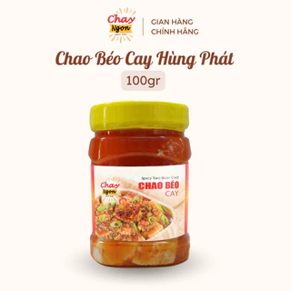 Chao Béo Cay Chay Ngon 200g - Thương Hiệu Hùng Phát