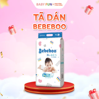 Bỉm tã chính hãng - Tã/Bỉm dán Bebeboo Nhật Bản mỏng mềm thấm hút tốt, đóng ngày và đêm, đủ size