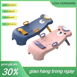 Ghế gội đầu gấp hoạt hình cho trẻ em, đệm điều chỉnh, bảo hành 3 năm