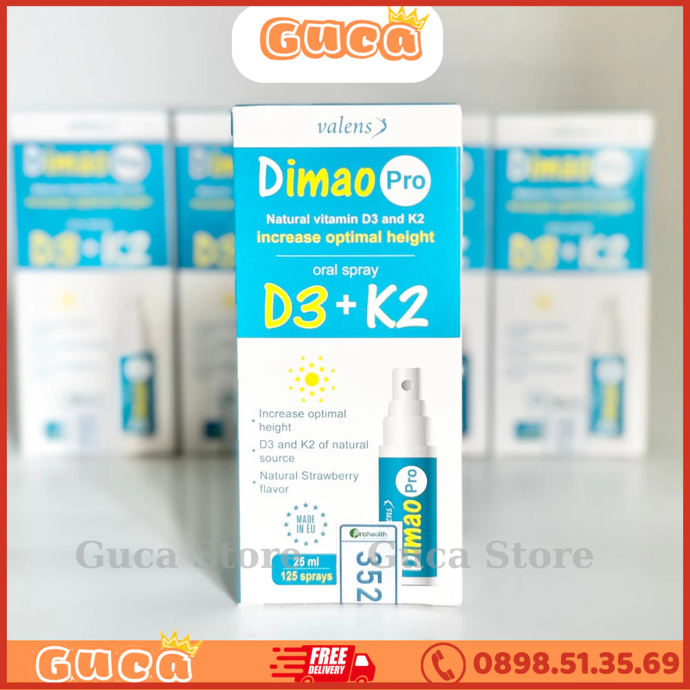 D3k2 dimao d3 k2 lineabon giúp hấp thu canxi hiệu quả, cải thiện mật độ xương, giúp xương và răng chắc khoẻ