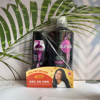 👍 MUA 1 TẶNG 1👍 Dầu gội đầu Sunsilk bồ kết 650gr TẶNG DẦU XẢ 140GR ÓNG MƯỢT RẠNG NGỜI hàng Việt