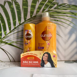 🍓 MUA 1 TẶNG 1🍓 Dầu gội đầu Sunsilk  650gr TẶNG KÈM CHAI DẦU GỘI SUNSILK mềm mượt diệu kỳ/ tặng kèm khăn sợi cao cấp