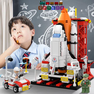 Đồ chơi lắp ráp trí tuệ mô hình tàu thăm dò vũ trụ giúp bé phát triển tư duy, đam mê