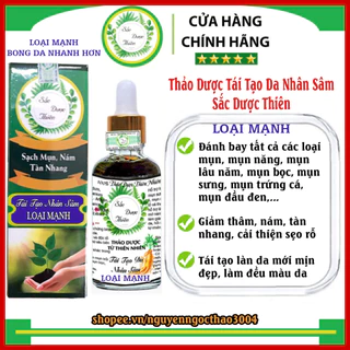 Serum Tinh Chất Thảo Mộc Tái Tạo Loại Mạnh Dành Cho Da Lì Sắc Dược Thiên - Cải Thiện Mụn Thâm - Rỗ - Nám Tàn Nhang