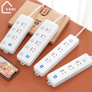 Ổ cắm điện đa năng thông minh dây dài 1,8-2,8m có cổng USB tiện lợi an toàn chống giật chống cháy nổ.