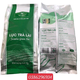 Lục Trà Lài Lộc Phát Nguyên Gói 1kg | Nguyên liệu làm trà sữa nhài truyền thống