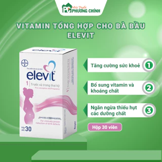 Elevit - Vitamin Tổng Hợp Cho Bà Bầu - Bổ Sung Vitamin & Khoáng Chất Cho Phụ Nữ Mang Thai Và Sau Sinh