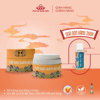 Phấn Trang Điểm Màu Trắng Nén Phấn Nụ Hoàng Cung 25gr/hộp