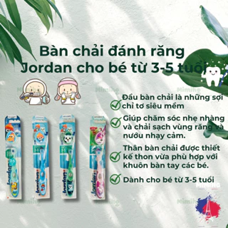 Bàn chải Jordan Step by step dành cho bé từ 3 đến 9 tuổi_MiMi HG