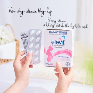 Vitamin bầu Elevit Pre-Conception & Pregnancy (100 Viên)