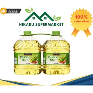 Dầu ăn hạt cải Kirkland Canola Oil của Mỹ 2,84lit nguyên chất của Mỹ