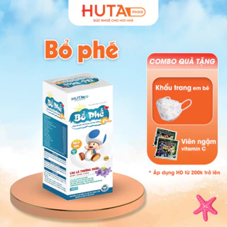 Siro ho Bổ Phế HUTAPHARM (lọ 100ml ) tiêu đờm, giảm đau rát họng