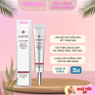 Kem Dưỡng Trắng Da Ngừa Nám Nâng Tông Guiche Collagen Tone Up Cream 35ml Hàn Quốc