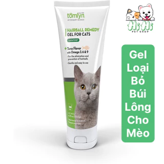 Gel dinh dưỡng tiêu búi lông cho mèo Tomlyn Laxatone Hairball Remedy 120g