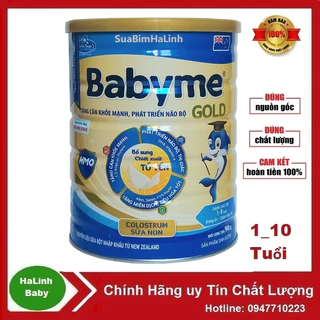 Sữa bột Babyme Gold Tổ Yến 900g [Date 2026]