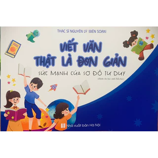 Sách Viết văn thật là đơn giản theo sơ đồ tư duy - Nguyên Lý