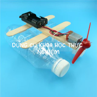 Bộ Chế Thuyền Mini Chạy Bằng Năng Lượng Gió Cho Trẻ DIY đồ chơi - HM0179