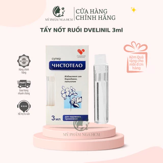 Gel tẩy nốt ruồi mụn cóc mụn thịt mụn cơm mụn ruồi Dvelinil Nga 3ml