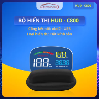 BẢN NÂNG CẤP MỚI NHẤT BỘ HIỂN THỊ HUD CAO CẤP C800, MÀN HÌNH HIỂN THỊ KÍNH LÁI C800 DÙNG CHO MỌI LOẠI XE