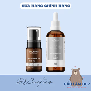 Serum B3 DrCeutics Niacinamide 12% + NAG 5% Giảm Thâm Sáng Da