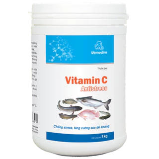 VITAMIN C ANTISTRESS 1KG Cá (Tan - Trộn thức ăn)_Hàng Chính Hãng