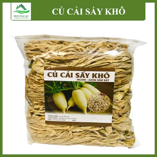 500gr Củ Cải Sấy Khô - Vệ Sinh An Toàn VSTP