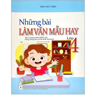 Sách : Những Bài Làm Văn Mẫu Hay Lớp 4