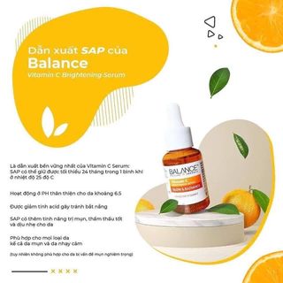 Tinh chất serum vitamin C BALANCE trắng da mờ nám