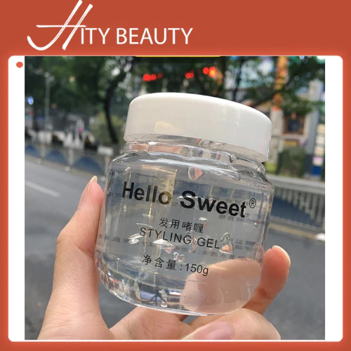 Gel thạch vuốt tóc tạo kiểu Hello Sweet 150g dành cho makeup tạo kiểu tóc chuyên nghiệp - Hity Beauty
