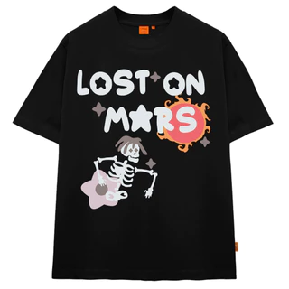 Áo thun cổ tròn Lost On Mars Cotton Cao cấp nam nữ - Streetwears SG