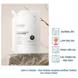 Kem Ủ Trắng - Tắm Trắng HUNMUI dưỡng trắng da toàn thân DANA