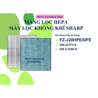 Màng lọc Hepa Sharp hút ẩm,lọc không khí DW-J27FV-S