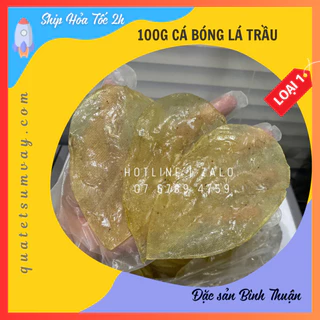 100g khô cá bóng trầu, đóng gói hút chân không sạch sẽ