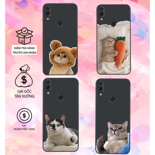 Ốp lưng Xiaomi Redmi 7 / Redmi Note 7 / Redmi S2 dẻo mềm in chú mèo cute bảo vệ camera