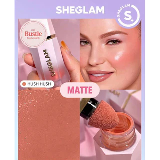 SHEGLAM Mỹ phẩm phấn má hồng dạng lỏng Color Bloom-Hush Hush