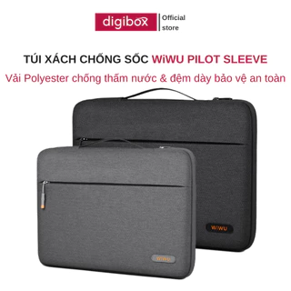 Túi Xách Laptop Mácbook Chống Sốc Bảo Vệ 360 WiWU Pilot Sleeve Túi Laptop Chống Sốc Thời Trang