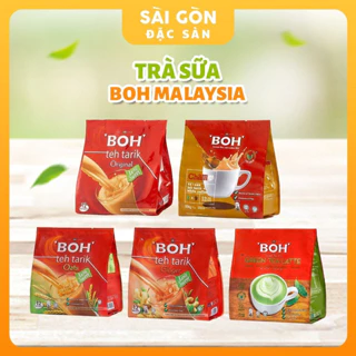 Trà sữa Teh Tarik Malaysia Trà Sữa BOH vị truyền thống, Yến Mạch và Vị Gừng, Trà sữa cà phê, trà xanh Matcha