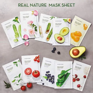 Mặt Nạ Giấy Nature Republic Real Nature về hàng SALE (Bill mua ảnh bên cạnh)