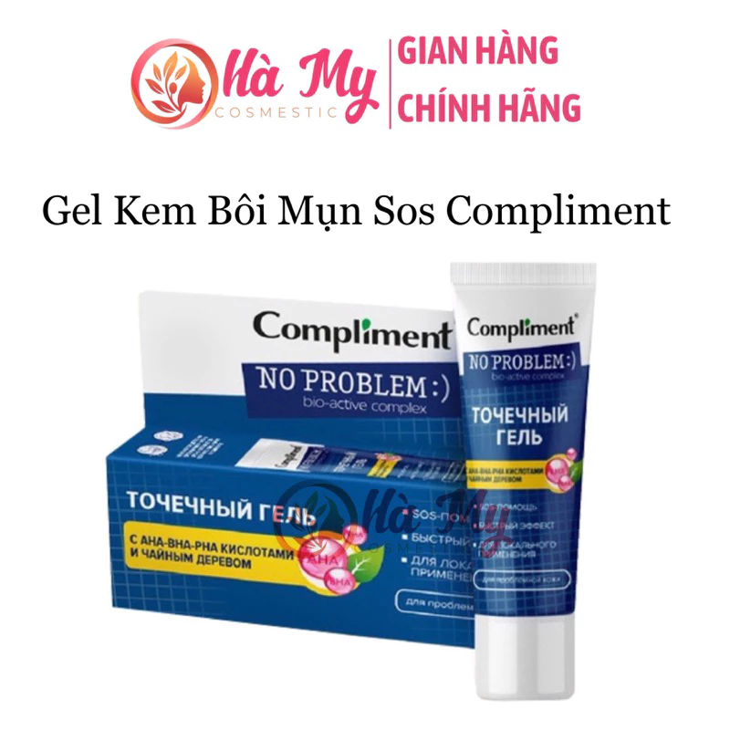 Ge bôi mụn sos compliment noproblem 25ml