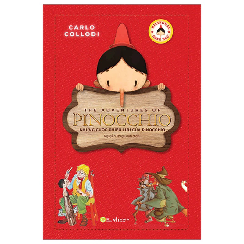 Sách - Những Cuộc Phiêu Lưu Của Pinocchio - Song Ngữ Việt-Anh